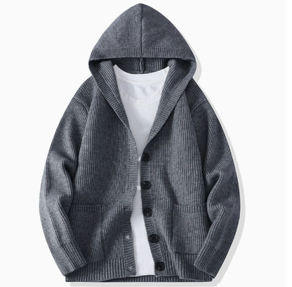 Toribio - Cardigan Elegante Classico Da Uomo