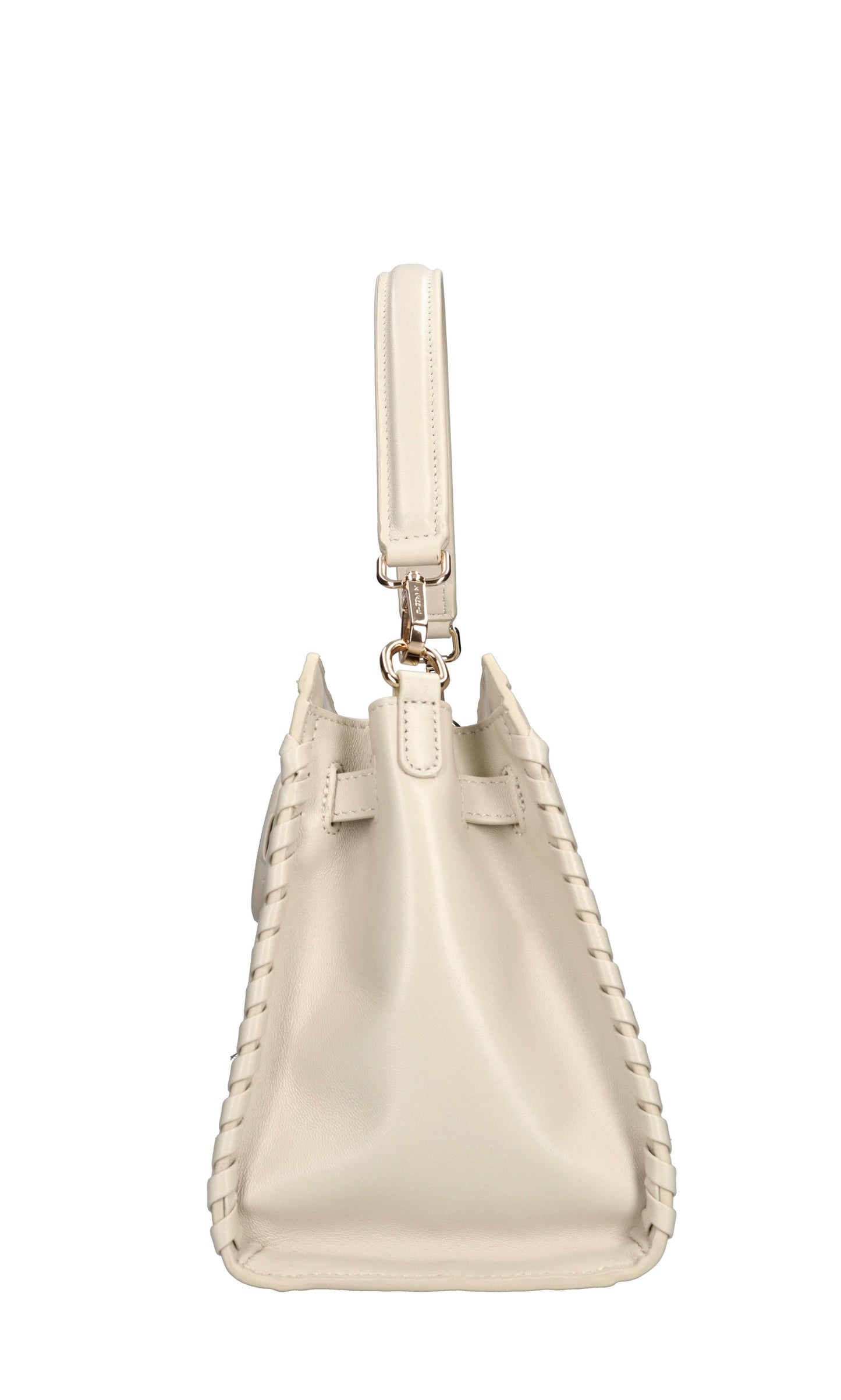 Camelia - Borsa Donna Monogram in Pelle e Tessuto