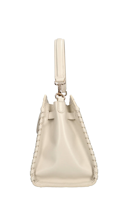 Camelia - Borsa Donna Monogram in Pelle e Tessuto