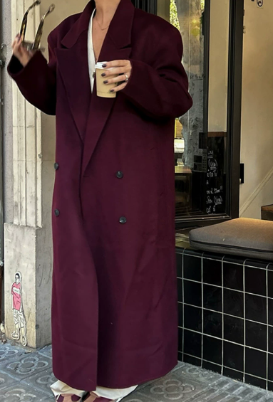 Nives - Cappotto Lungo Donna Elegante Invernale
