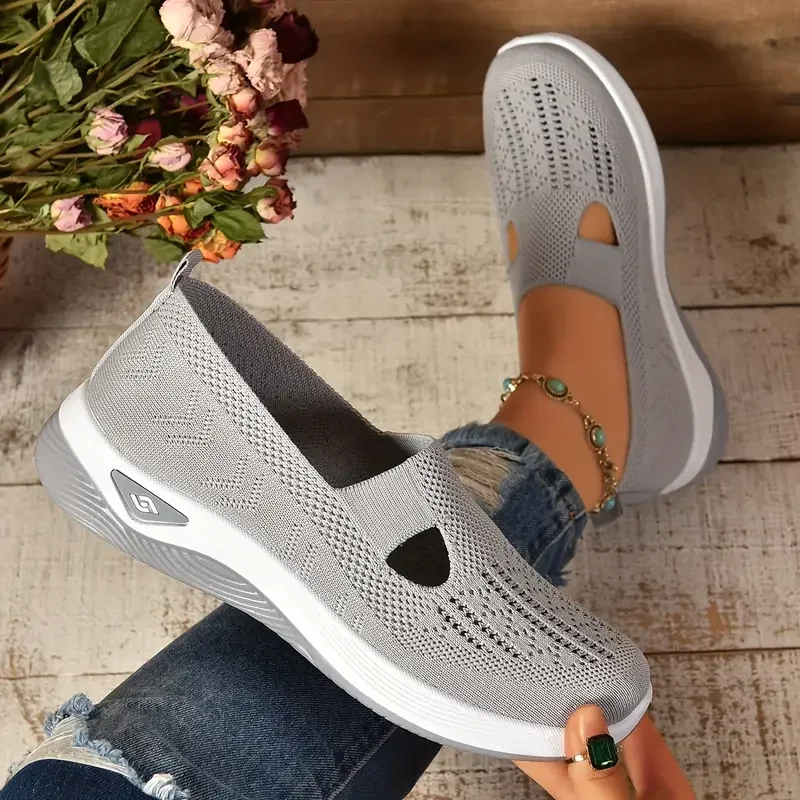 Mercedes – Sneaker Donna Slip-On Ortopedica Traspirante per Camminata Quotidiana