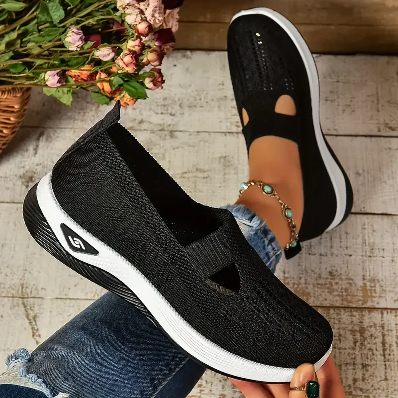 Mercedes – Sneaker Donna Slip-On Ortopedica Traspirante per Camminata Quotidiana