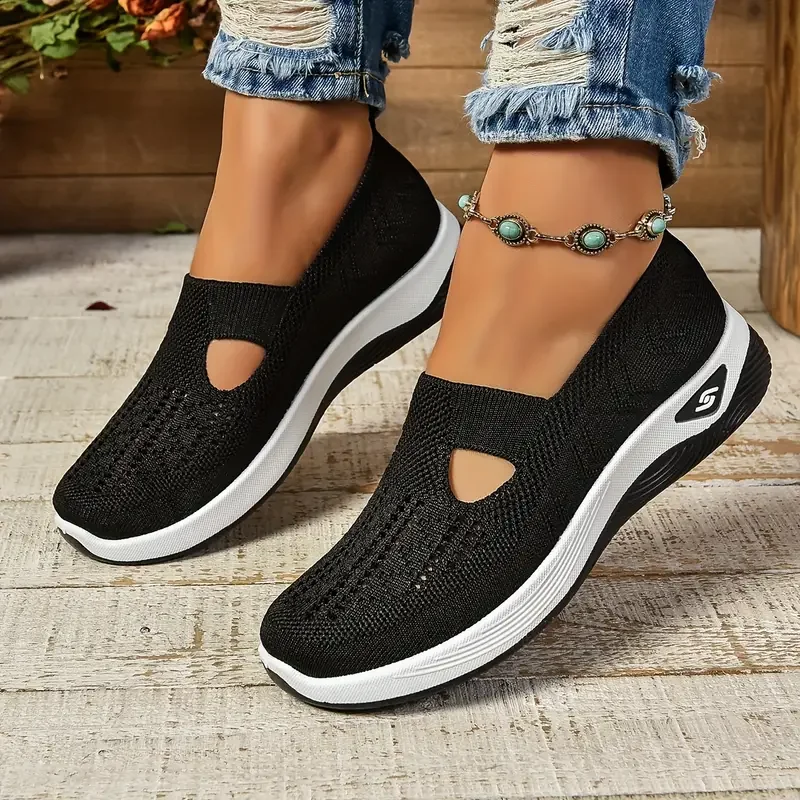 Mercedes – Sneaker Donna Slip-On Ortopedica Traspirante per Camminata Quotidiana