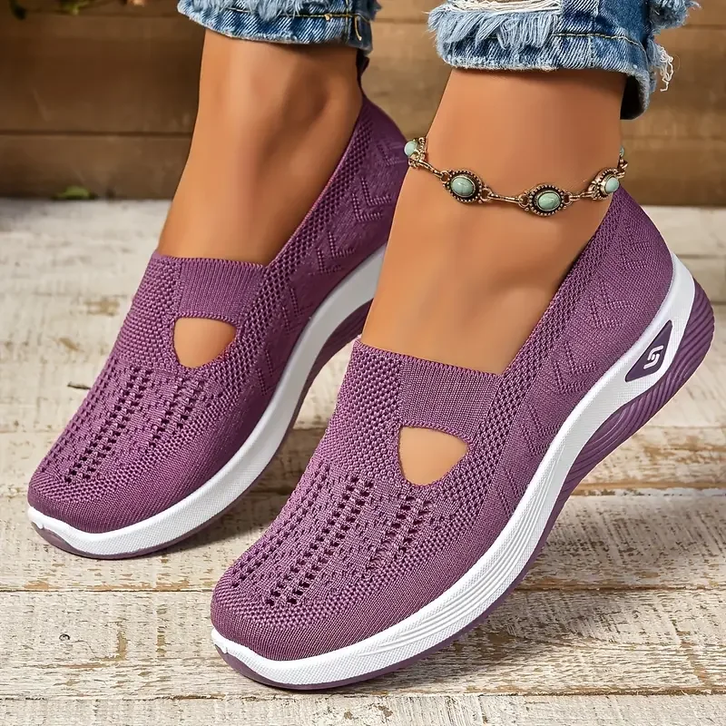 Mercedes – Sneaker Donna Slip-On Ortopedica Traspirante per Camminata Quotidiana