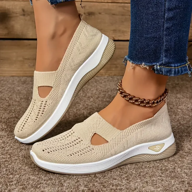 Mercedes – Sneaker Donna Slip-On Ortopedica Traspirante per Camminata Quotidiana