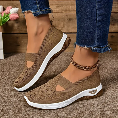 Mercedes – Sneaker Donna Slip-On Ortopedica Traspirante per Camminata Quotidiana