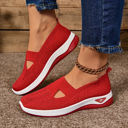 Mercedes – Sneaker Donna Slip-On Ortopedica Traspirante per Camminata Quotidiana