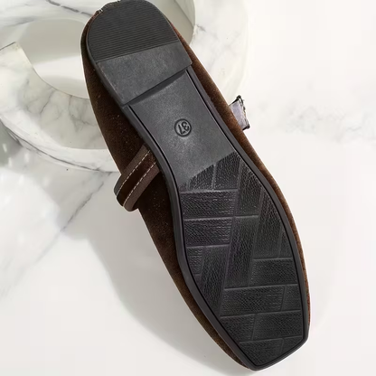 Merisia – Ballerine Mary Jane Punta Quadrata Stile Vintage