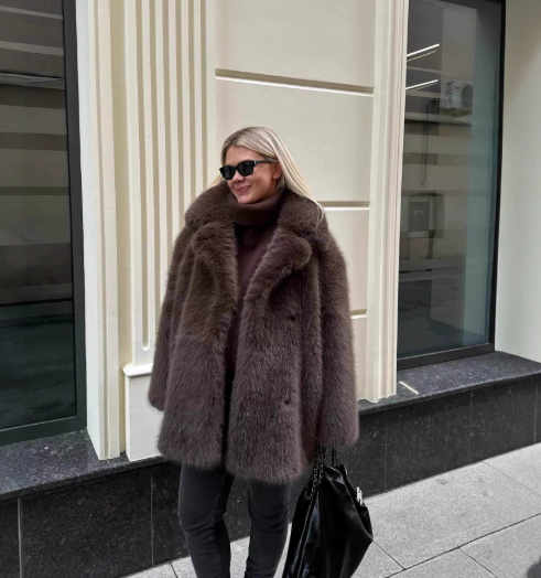 Venna – Cappotto Soffice Donna Elegante e Chic