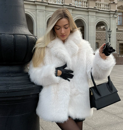 Venna – Cappotto Soffice Donna Elegante e Chic