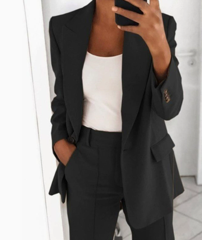 Uriella – Elegante Completo da Ufficio Donna con Blazer