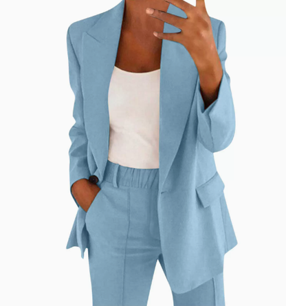 Uriella – Elegante Completo da Ufficio Donna con Blazer