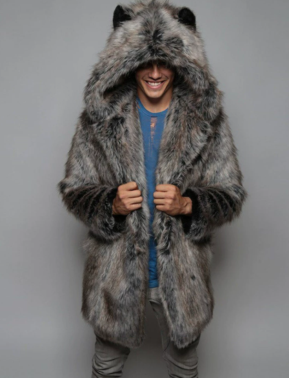 Danilo – Cappotto Lungo Da Uomo Con Collo Ampio