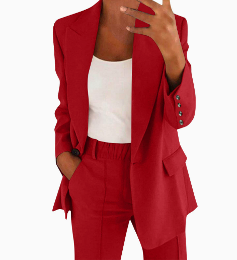 Uriella – Elegante Completo da Ufficio Donna con Blazer