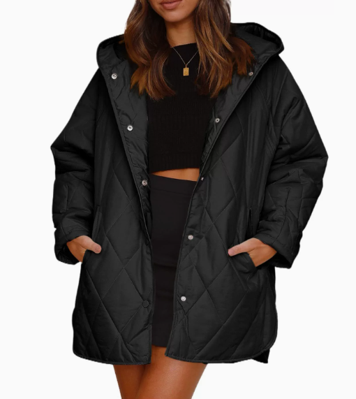Uvelia – Piumino Oversize A Cappa