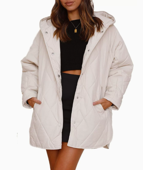Uvelia – Piumino Oversize A Cappa