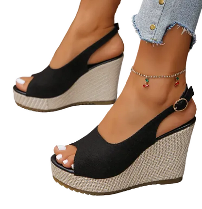 Lavinia - Sandali Donna Zeppa Eleganti Stile Estivo