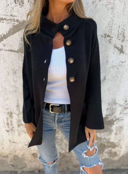 Tesandra - Giacca Donna Elegante con Bottoni Moderna