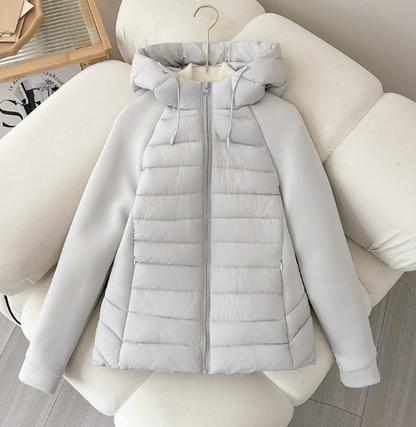 Kaira - Giacca Donna con Cappuccio Stile Tecnico