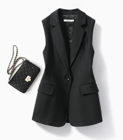 Helene - Gilet da donna senza maniche leggero e versatile