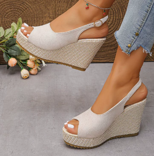 Lavinia - Sandali Donna Zeppa Eleganti Stile Estivo