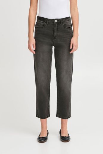 Jennifer - Jeans Donna Grigio Scuro Vestibilità Slim