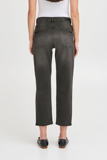 Jennifer - Jeans Donna Grigio Scuro Vestibilità Slim