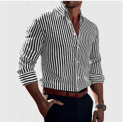 Armando – Camicia A Righe Decise Per Uno Stile Ricercato