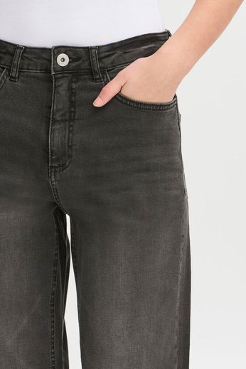 Jennifer - Jeans Donna Grigio Scuro Vestibilità Slim