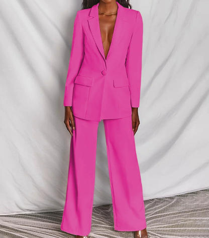 Angela - Tailleur elegante con dettagli ricamati