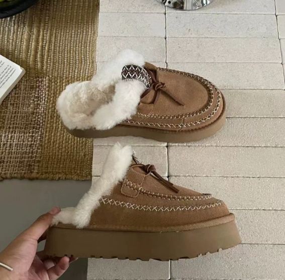 Taria – Stivaletti Donna Eskimo Tortora Eleganti Invernali