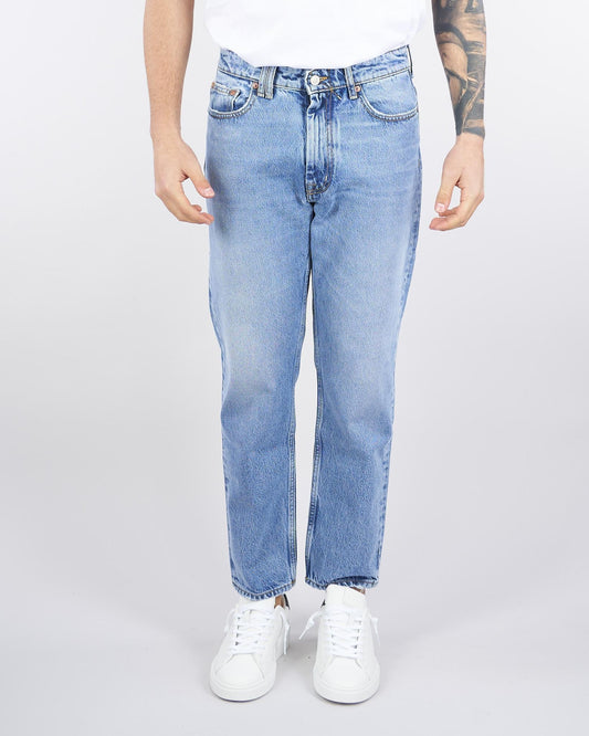 Girolamo - Jeans Uomo Carrot Fit Moderno