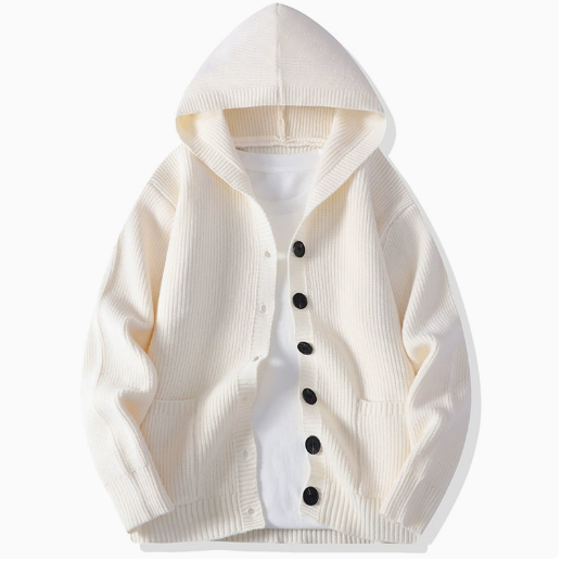 Toribio - Cardigan Elegante Classico Da Uomo