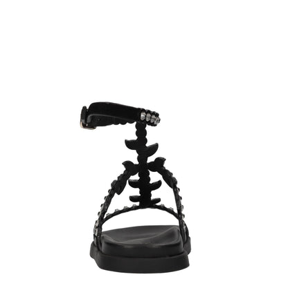 Manuela - Sandali Flat Donna Eleganti con Strass