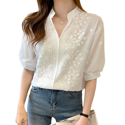 Camilla – Camicia Bianca Chic E Confortevole