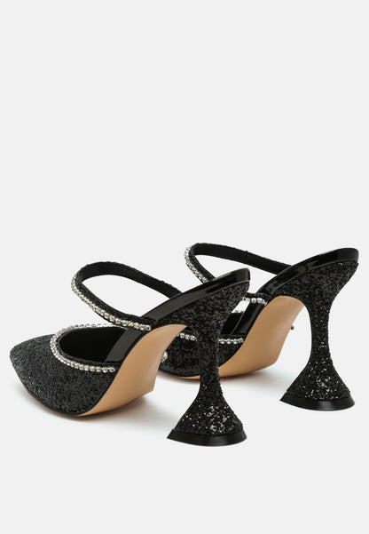 Tonia - Sandali Donna Eleganti Brillanti Raffinati