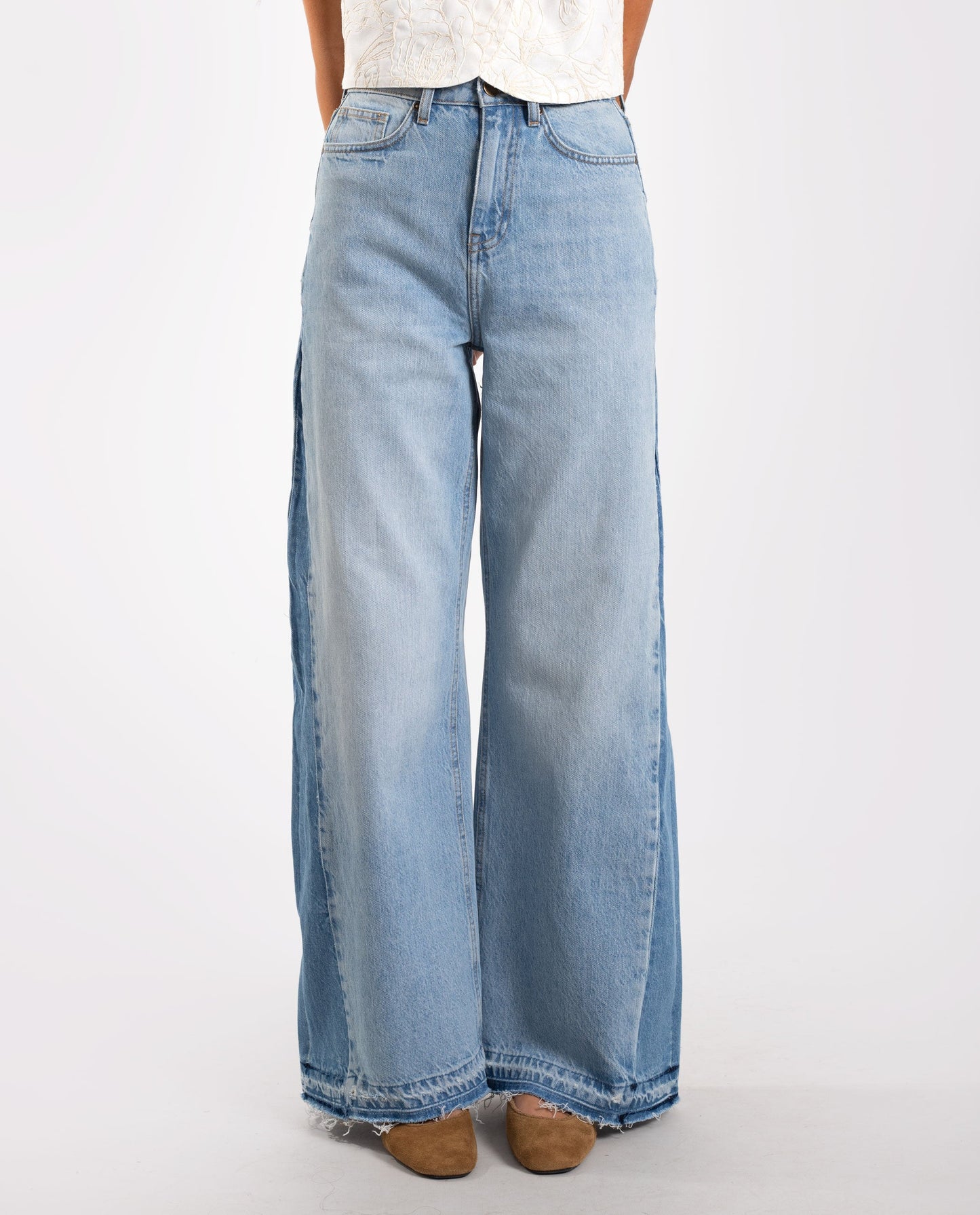 Cornelia - Jeans Donna Blu Classico Comodo ed Elegante