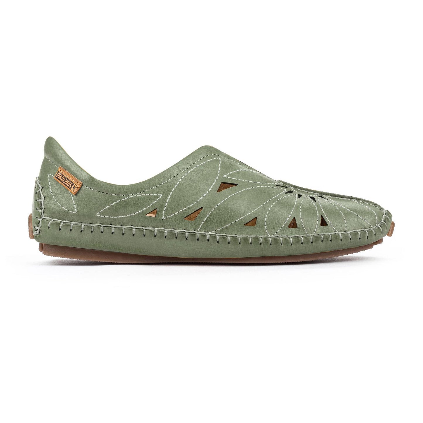 Rexira - Loafer Estivo Donna Verde Traforato Moderno Fresco