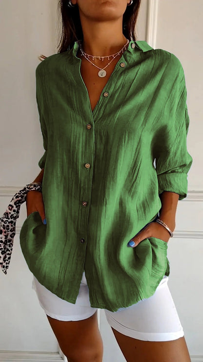 Ubalda – Camicia Con Bottoni Dal Design Fresco E Moderno