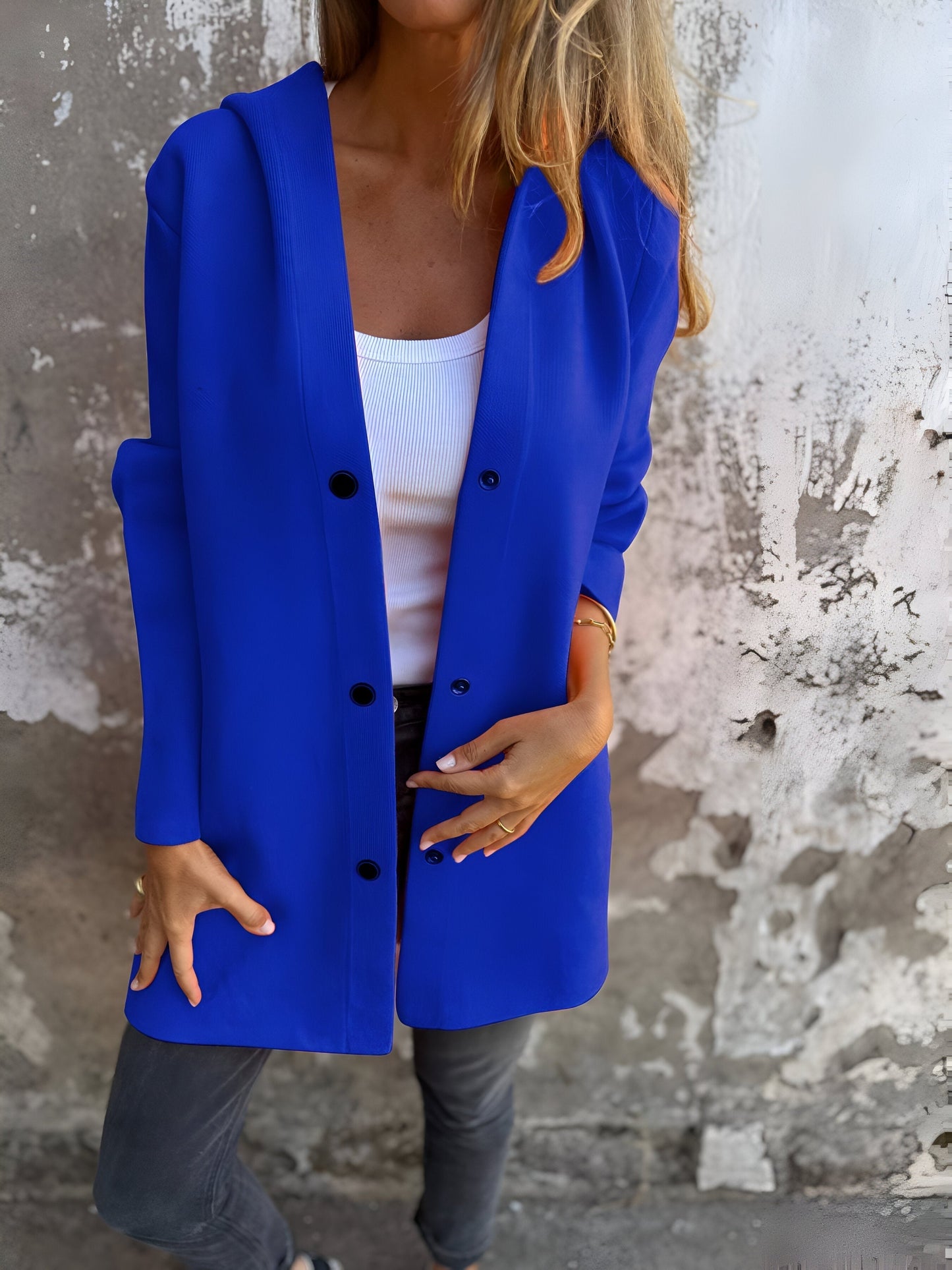 Briseide – Giacca Donna Leggera con Cappuccio Autunnale