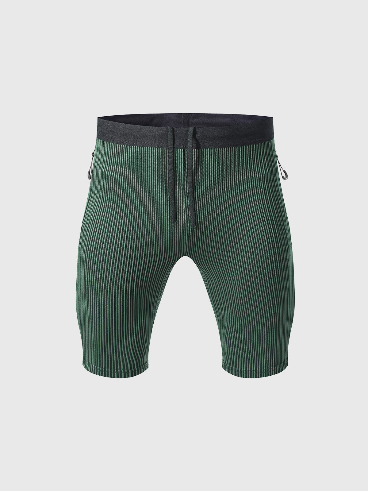Raimondo - Shorts Running Uomo Compressione Zip Tasche Moderni
