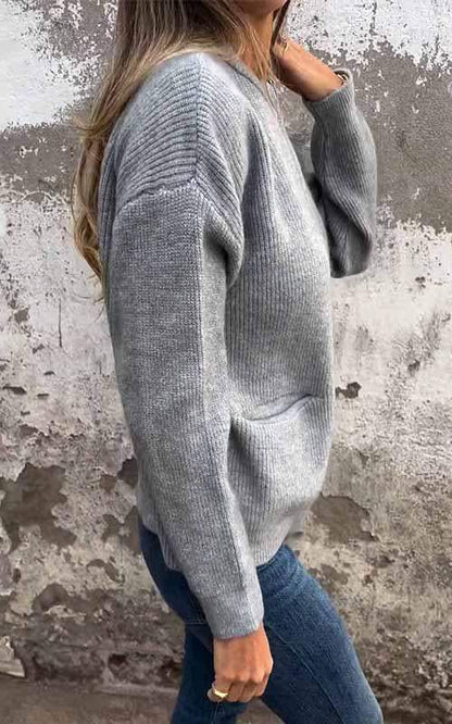 Loriana - Cardigan Donna in Cotone con Zip Leggero e Versatile