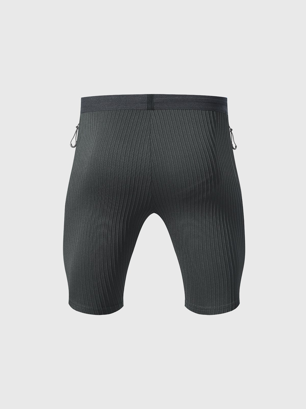 Raimondo - Shorts Running Uomo Compressione Zip Tasche Moderni