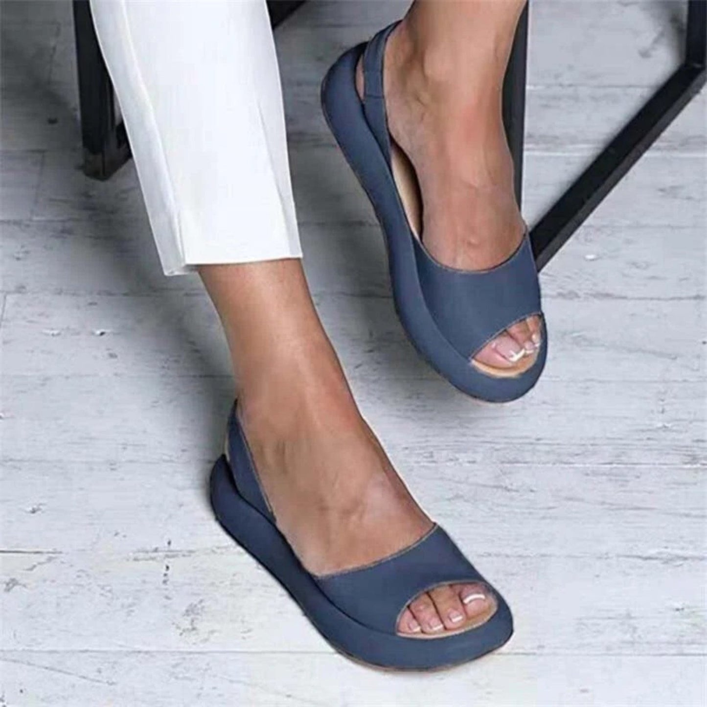 Rita – Sandali Estivi Bassi Dal Design Essenziale E Confortevole