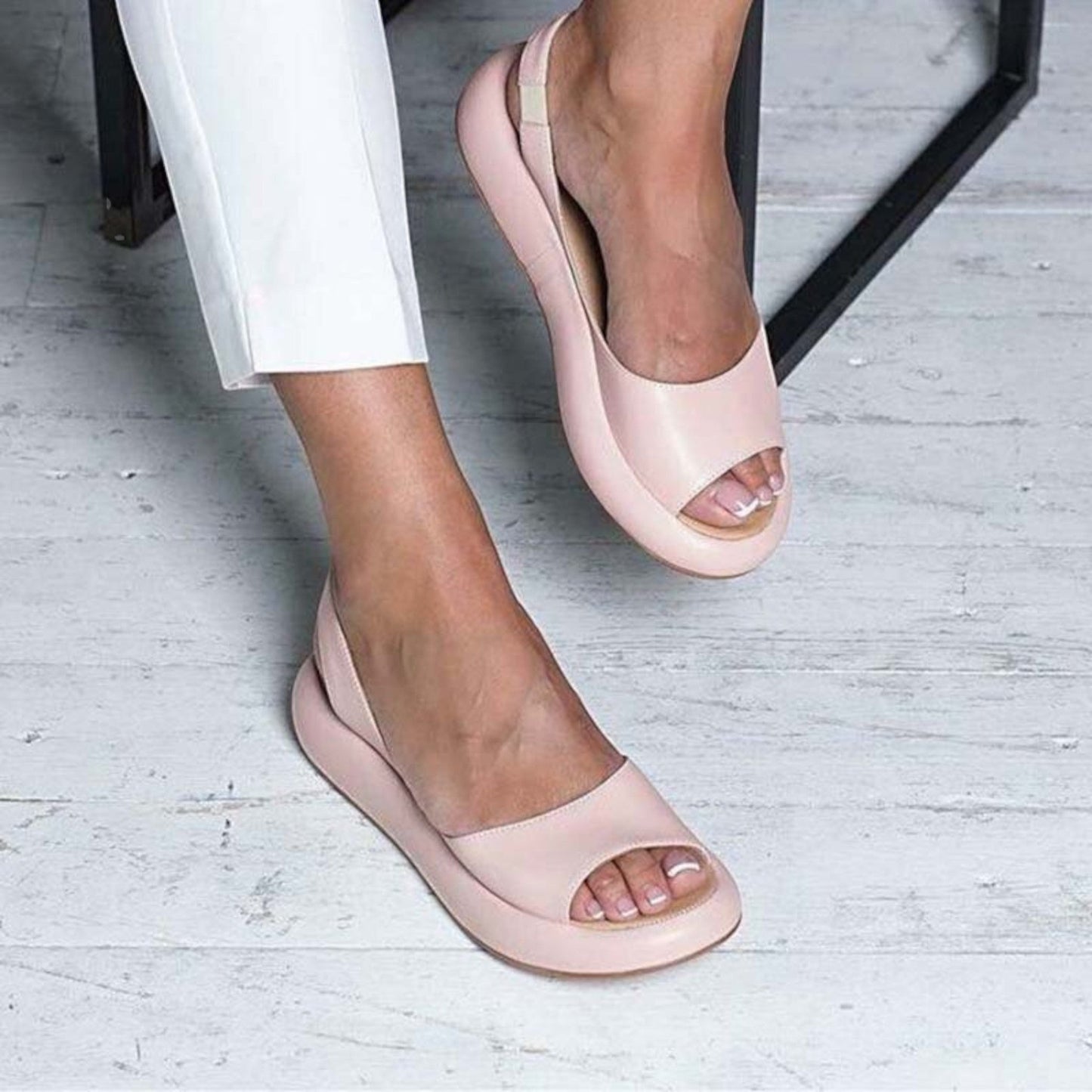 Rita – Sandali Estivi Bassi Dal Design Essenziale E Confortevole