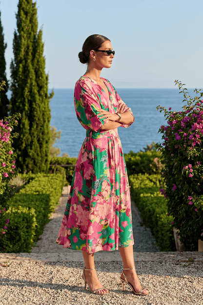 Alba - Abito Midi Donna Elegante Moderno