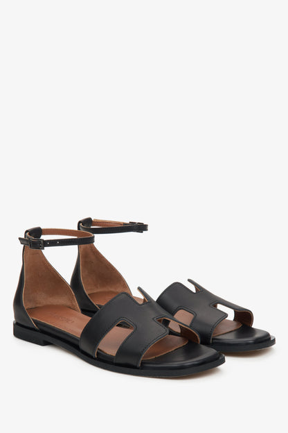 Beata - Sandali Neri Eleganti Donna Stile Versatile