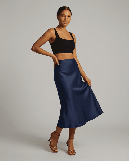 Paolina – Gonna Midi dalla Silhouette Impeccabile e Senza Tempo