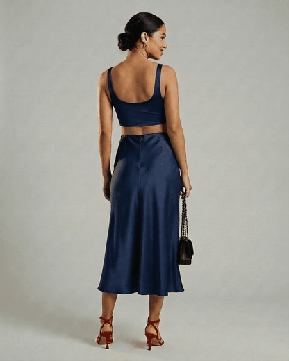 Paolina – Gonna Midi dalla Silhouette Impeccabile e Senza Tempo