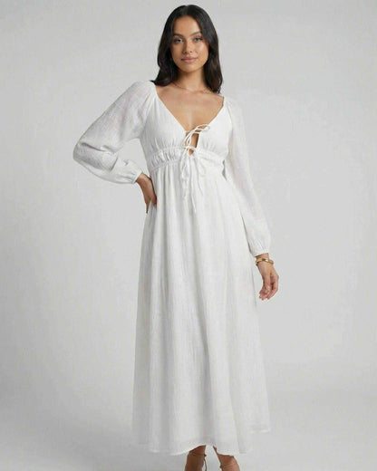 Silvana - Abito Maxi Calista Donna Elegante Femminile Moderno